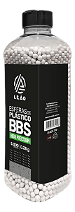 Esfera Airsoft BBs Leão 0.28g 6mm – Pote com 5000 Bolinhas de Alta Precisão