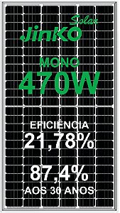 PAINEL FOTOVOLTAICO JINKO JKM470N-60HL4-V TIGER NEO 470W 120 CEL. N TYPE MONO 21,78% EFC