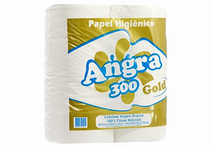 PAPEL HIGIÊNICO ANGRA SILVER 300 C/8 ROLOS