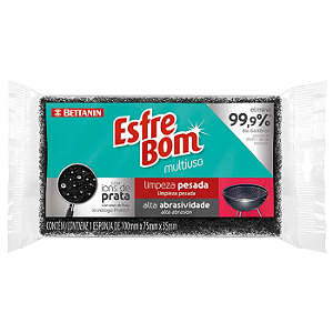 ESPONJA ABRASIVA PESADA ESFREBOM BETTANIN