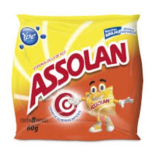 ESPONJA DE AÇO ASSOLAN