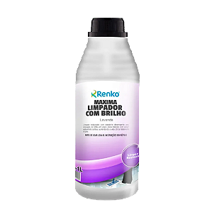 LIMPADOR COM BRILHO LAVANDA MAXIMA RENKO 01LT