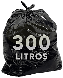 SACO PARA LIXO MULTMIX PRETO 300LT