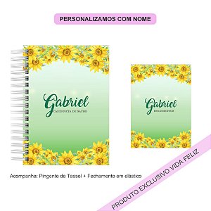 Porta Documentos + Caderneta de Saúde Girassol