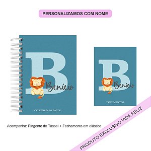 Porta Documentos + Caderneta de Saúde Inicial Leãozinho