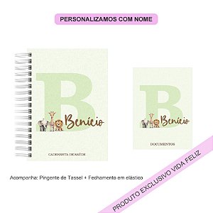 Porta Documentos + Caderneta de Saúde Inicial Safari