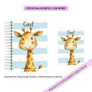Porta Documentos + Caderneta de Saúde Inicial Girafinha