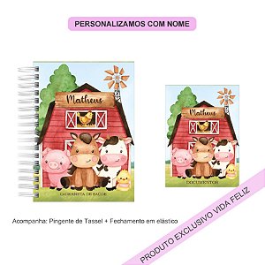Porta Documentos + Caderneta de Saúde Fazendinha