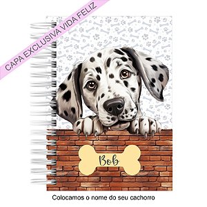 Caderneta Pet Cachorro Dalmatian / Dalmata