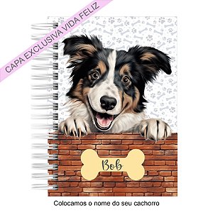 Caderneta Pet Cachorro Collie