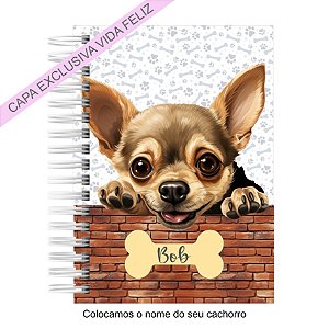 Caderneta Pet Cachorro Chihuahua