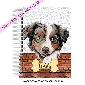 Caderneta Pet Cachorro Australian Shepherd