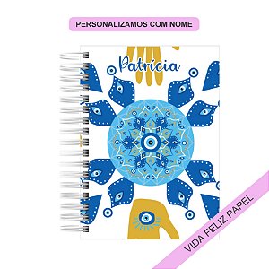 Caderno Personalizado Olho Grego