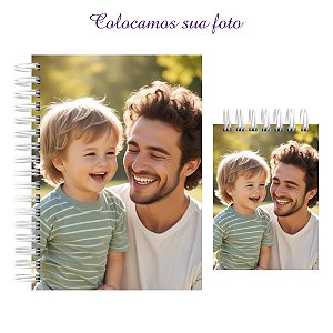 Kit Caderno + Bloquinho Dia dos Pais