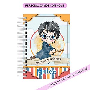 Caderneta de Saúde/Vacinação Harry Potter Aquarela