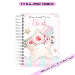 Caderneta de Saúde/Vacinação Estrela Menina