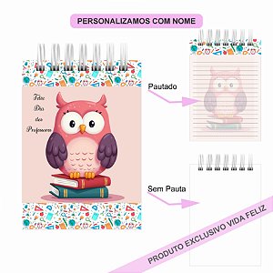 Bloquinho de Anotações Dia dos Professores