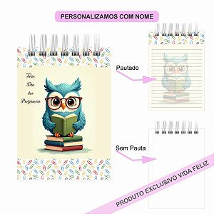 Bloquinho de Anotações Dia dos Professores