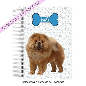 Caderneta Pet Cachorro Chow Chow