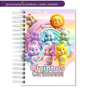Caderno Personalizado Ursinhos Carinhosos