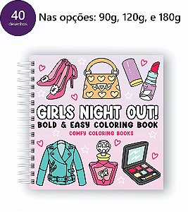 Livro para Colorir Quadrado -  40 desenhos
