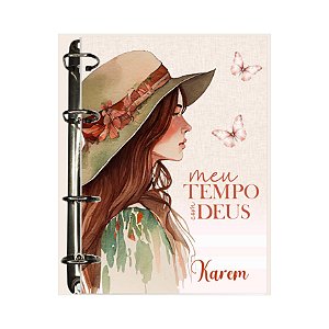 Fichário Personalizado Meu Tempo com Deus