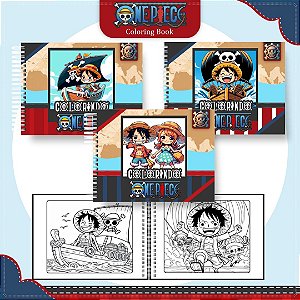 Livro de Colorir One Piece