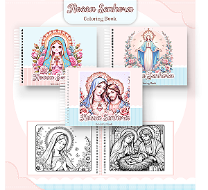 Livro de Colorir Nossa Senhora