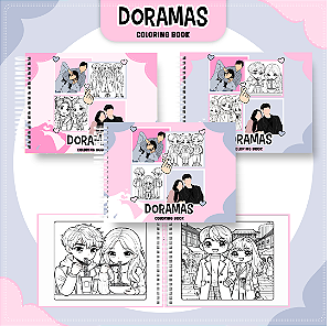 Livro de Colorir Doramas