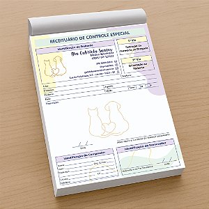Controle Especial Veterinário | Receituário Personalizado | VET100