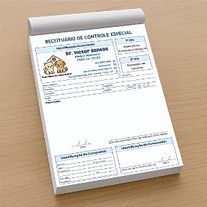 Controle Especial Veterinário | Receituário Personalizado | VET101