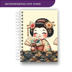 Agenda 2026 | Personalizada | Japonesa | Geisha | Com Nome