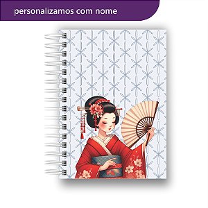 Agenda 2026 | Personalizada | Japonesa | Geisha | Com Nome