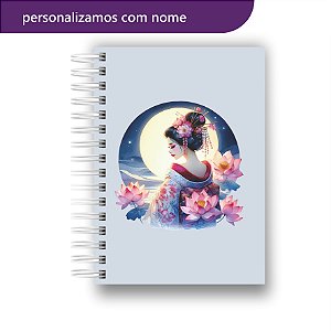 Agenda 2026 | Personalizada | Japonesa | Geisha | Com Nome