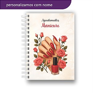 Agendamento 2026 | Manicure | Nail Designer | Personalizada | Com Nome
