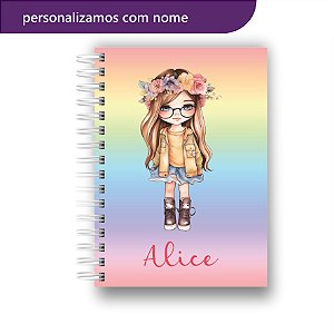 Agenda Escolar | Personalizada | Menininha | Candy | Colocamos Nome na Capa