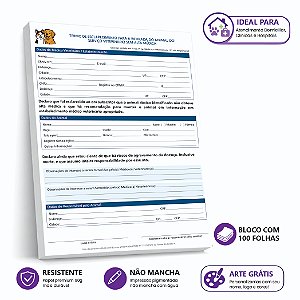 Termo para a Retirada do Animal Sem Alta Médica
