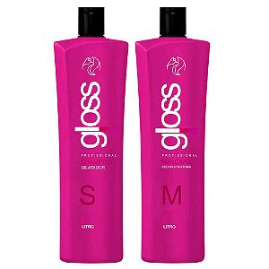 Escova Progressiva Inteligente Fox Gloss - Kit 2x1 Litro