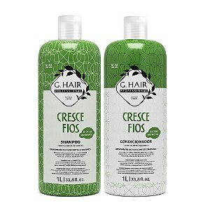 G.Hair Cresce Fios Shampoo+Condicionador - Kit 2x1 Litro