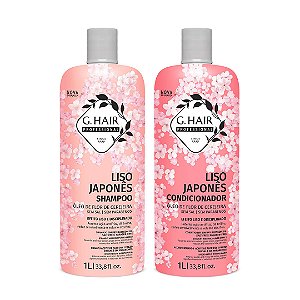 Ghair Liso Japones Shampoo+Condicionador - Kit 2x1 Litro
