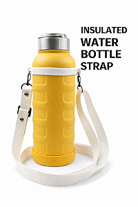 Alça Silicone Nylon Universal Garrafas e Copos