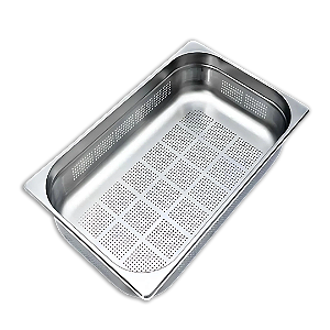 Cuba Gastronomica Inox Gn 1/1 65mm Perfurada Forno Combinado