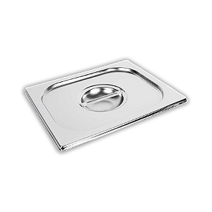 Tampa Para Cuba Gastronômica Gn 1/2 Aço Inox Buffet