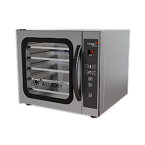 Forno Elétrico Convector 5 Assadeiras Com Vapor Turbo Wictory