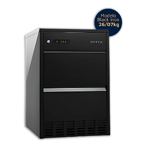 Máquina De Gelo Benmax Super Ice 26/07 Black Ice Maker