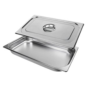 Cuba Gastronomica Inox Gn 1/1 X 65mm Com Tampa