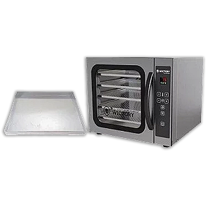 Forno Elétrico Convector C/ Vapor 220v e 5 Assadeiras Lisa