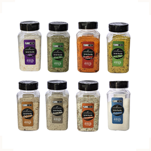 Kit Sal de Parrilla 8 unidades 250 gramas Para Churrasco