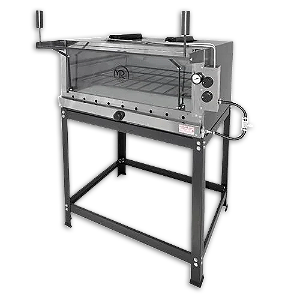 Forno de Pizza Industrial à Gás Refratário 80x60cm