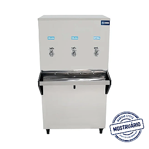 Bebedouro Industrial Knox Kx10 100l Branco 3 Torneiras Refrigerado 220v